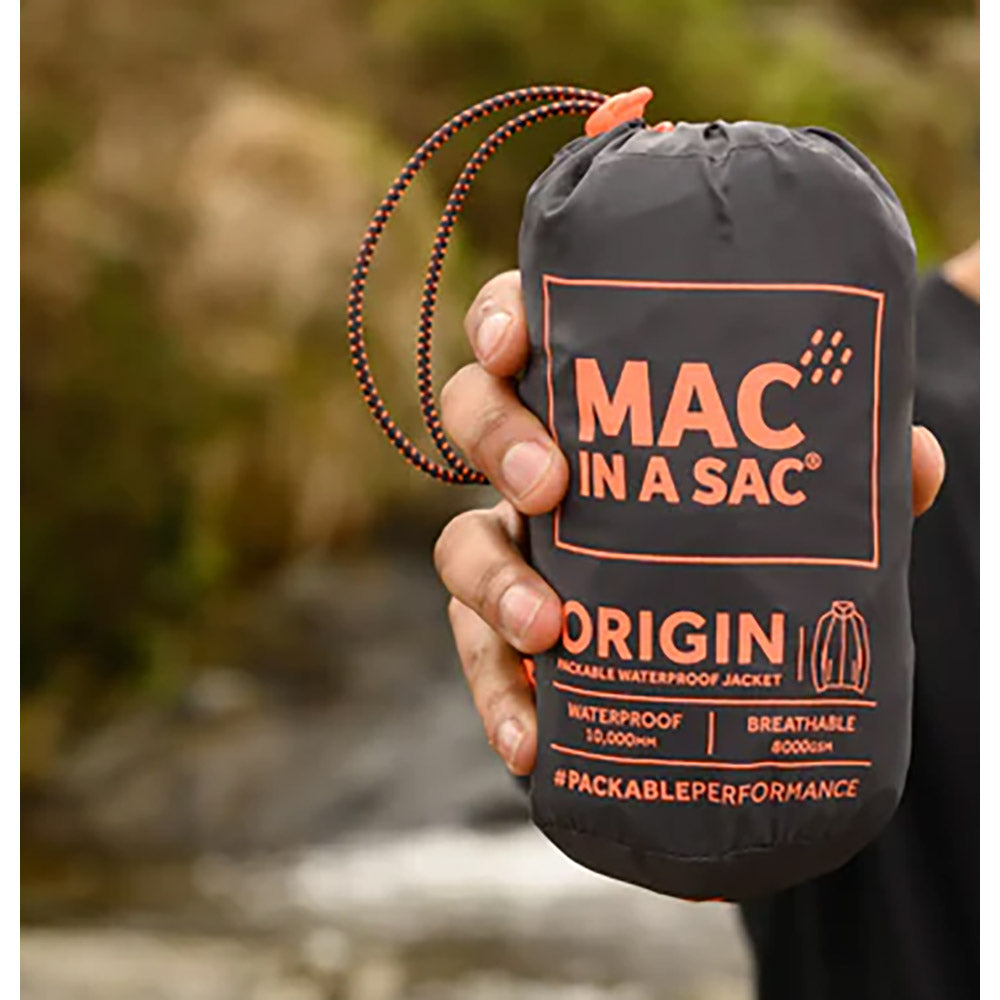 Mac in a Sac Packable Jacket Charcoal