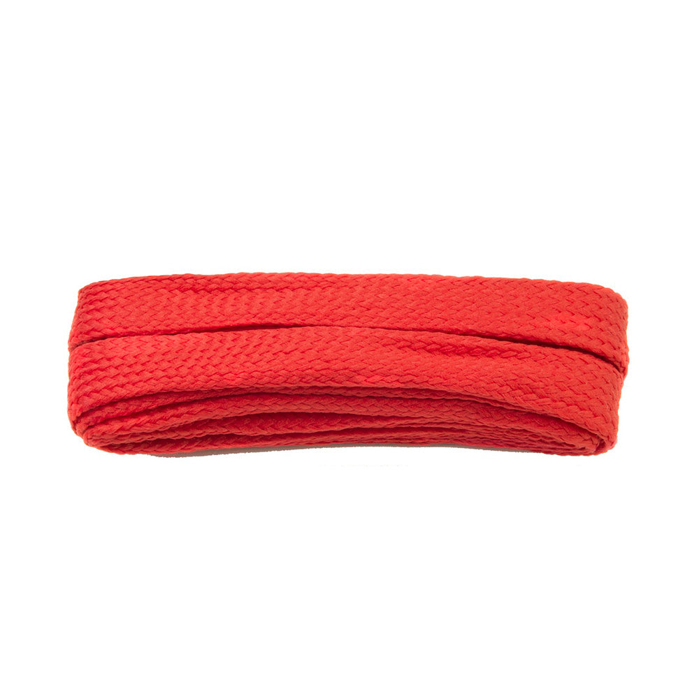 Shoe String Red Flat Laces - 140cm