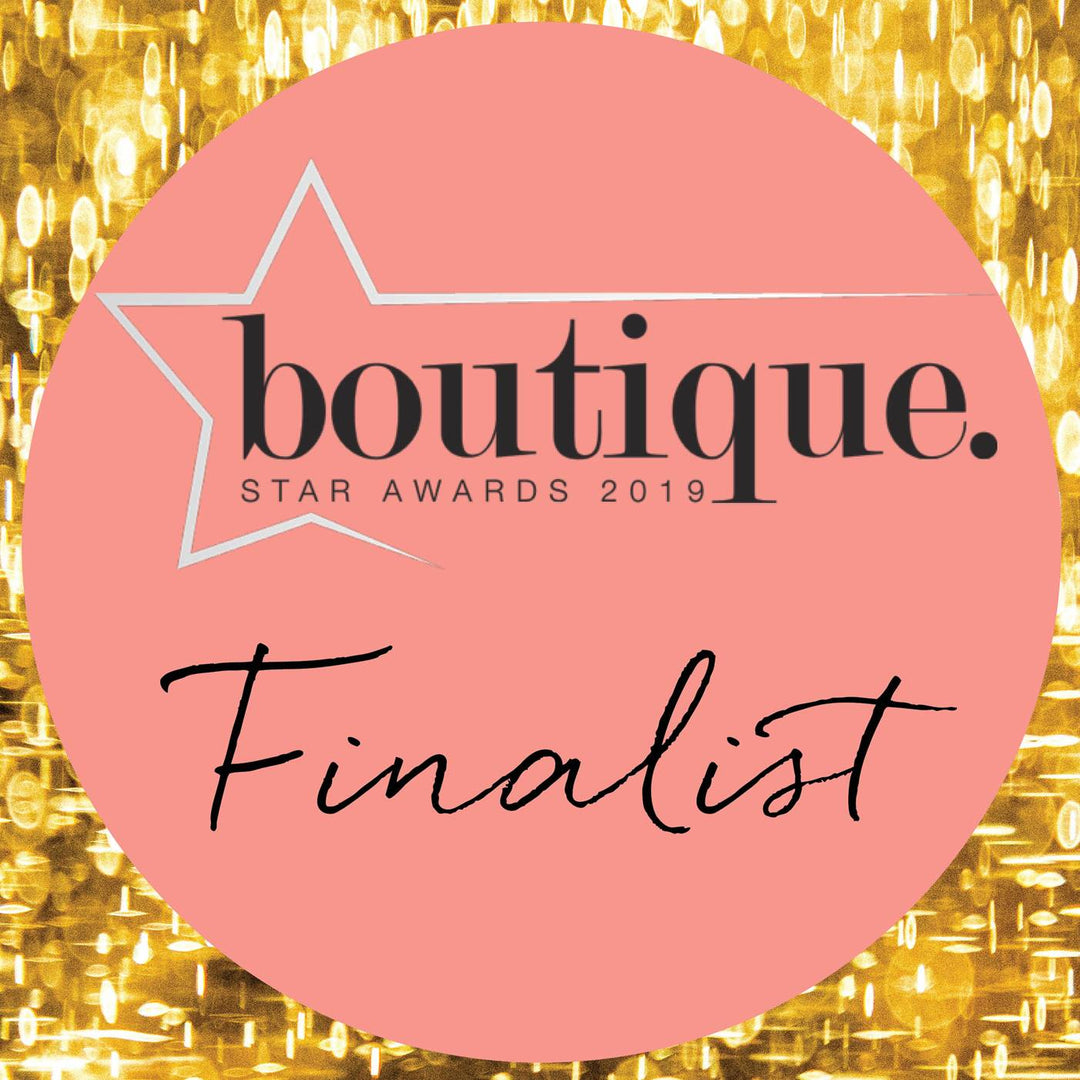 Boutique Magazine Star Awards 2019 Finalist badge