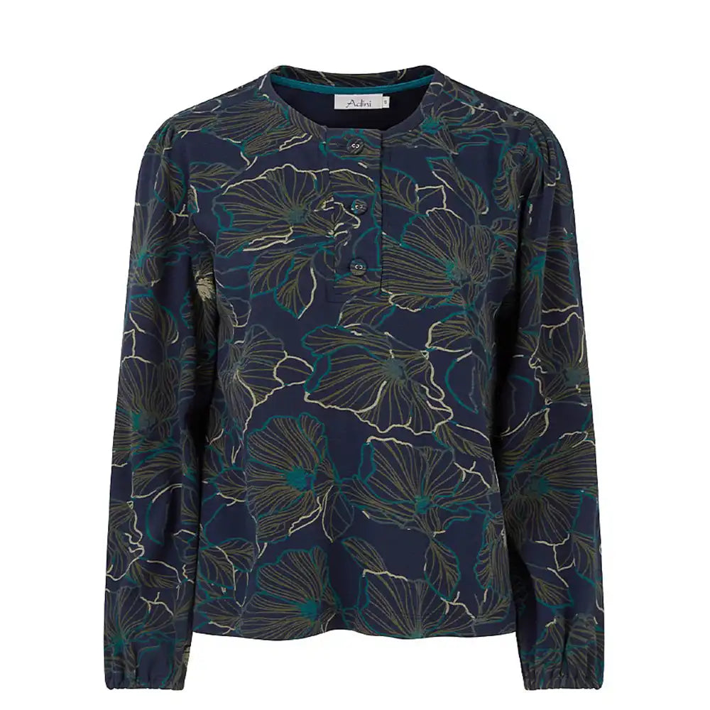 Floral patterned shirt on a white background