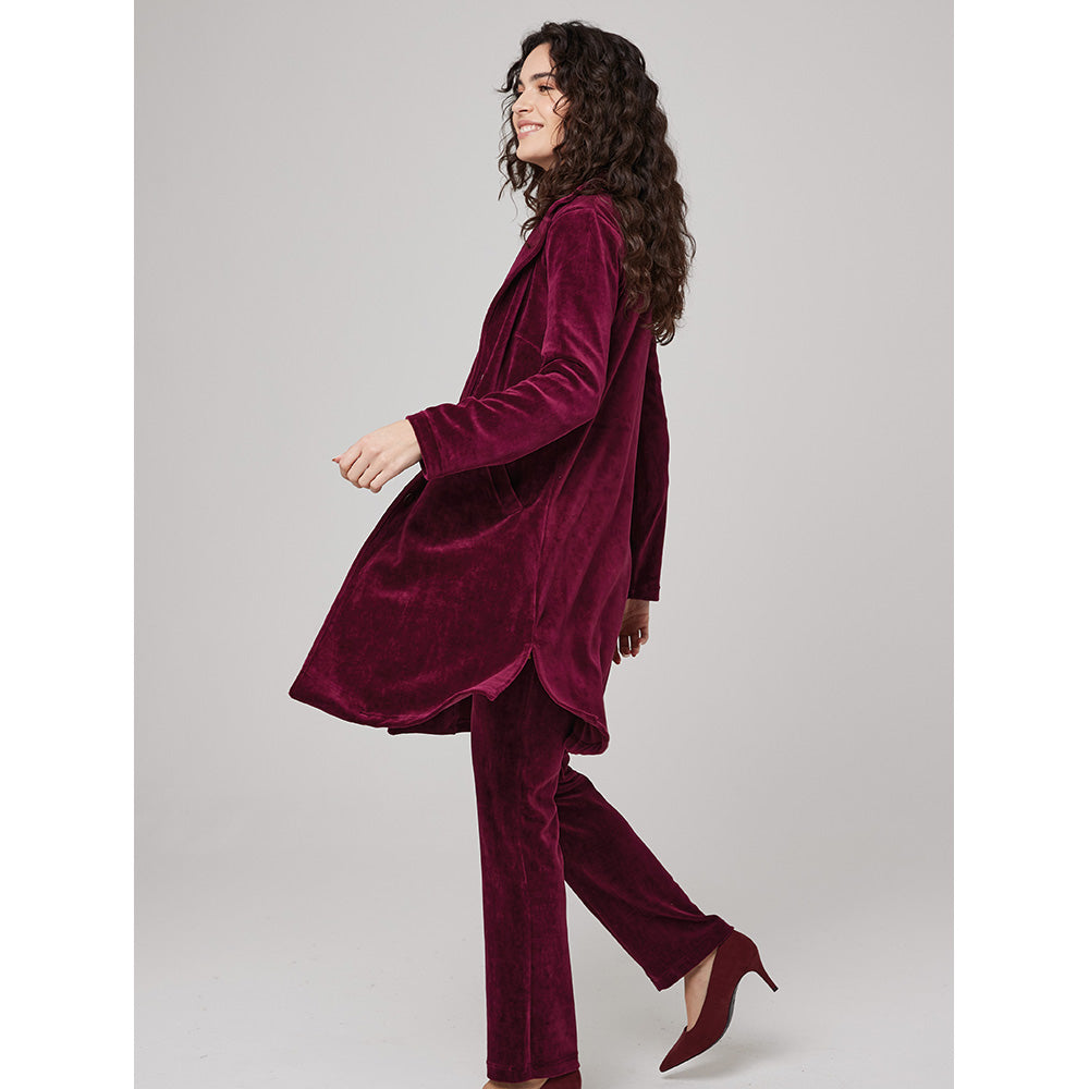 Plum coloured jacket hotsell