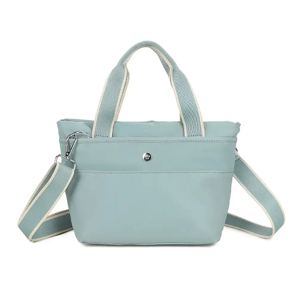 2-Way Shoulder-Crossbody Bag - Pale Blue