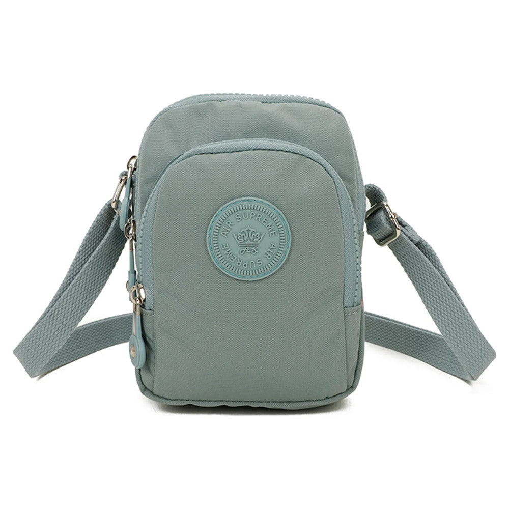 Multi Pocket Phone Bag - Sage