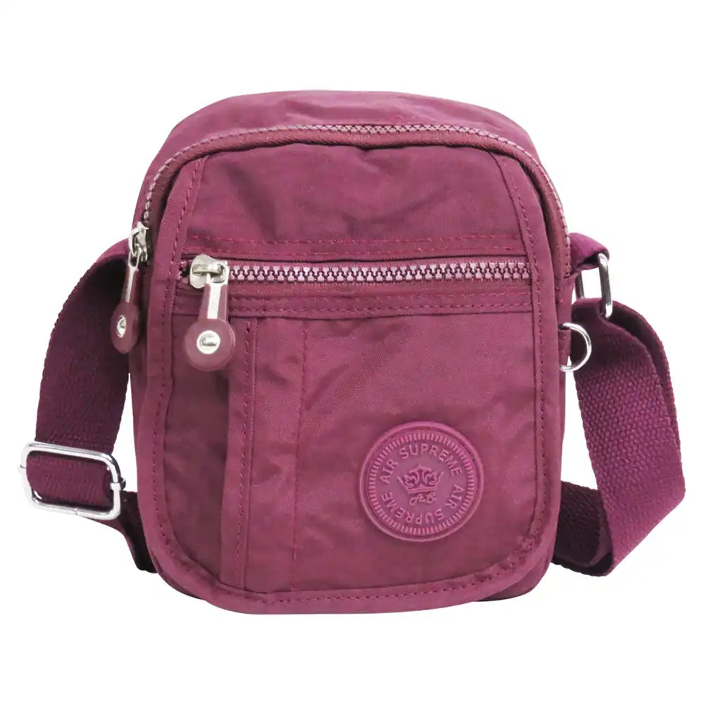 Small Crossbody Satchel - Purple