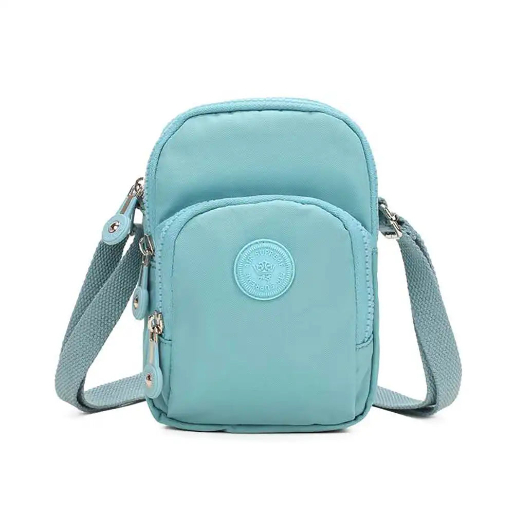 Crossbody Phone Bag - Duckegg