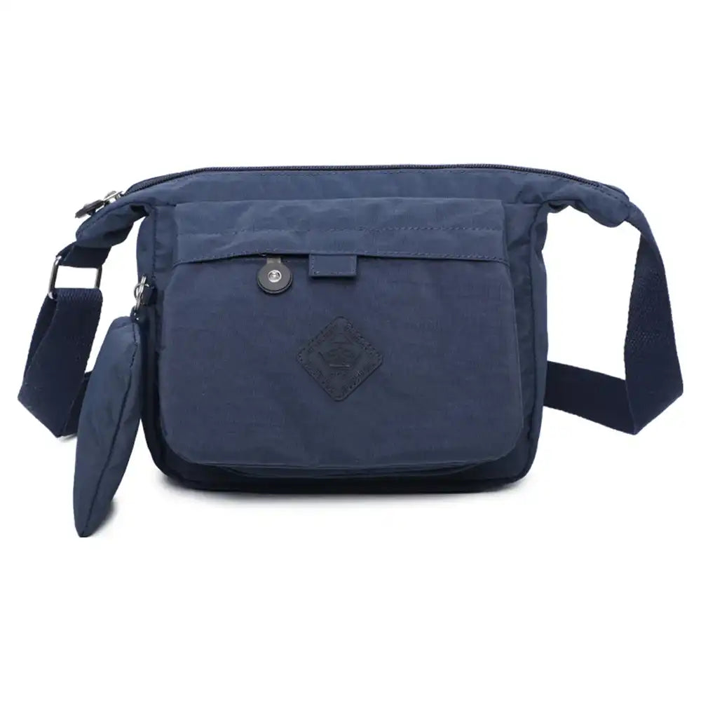 Small Messenger Bag - Navy