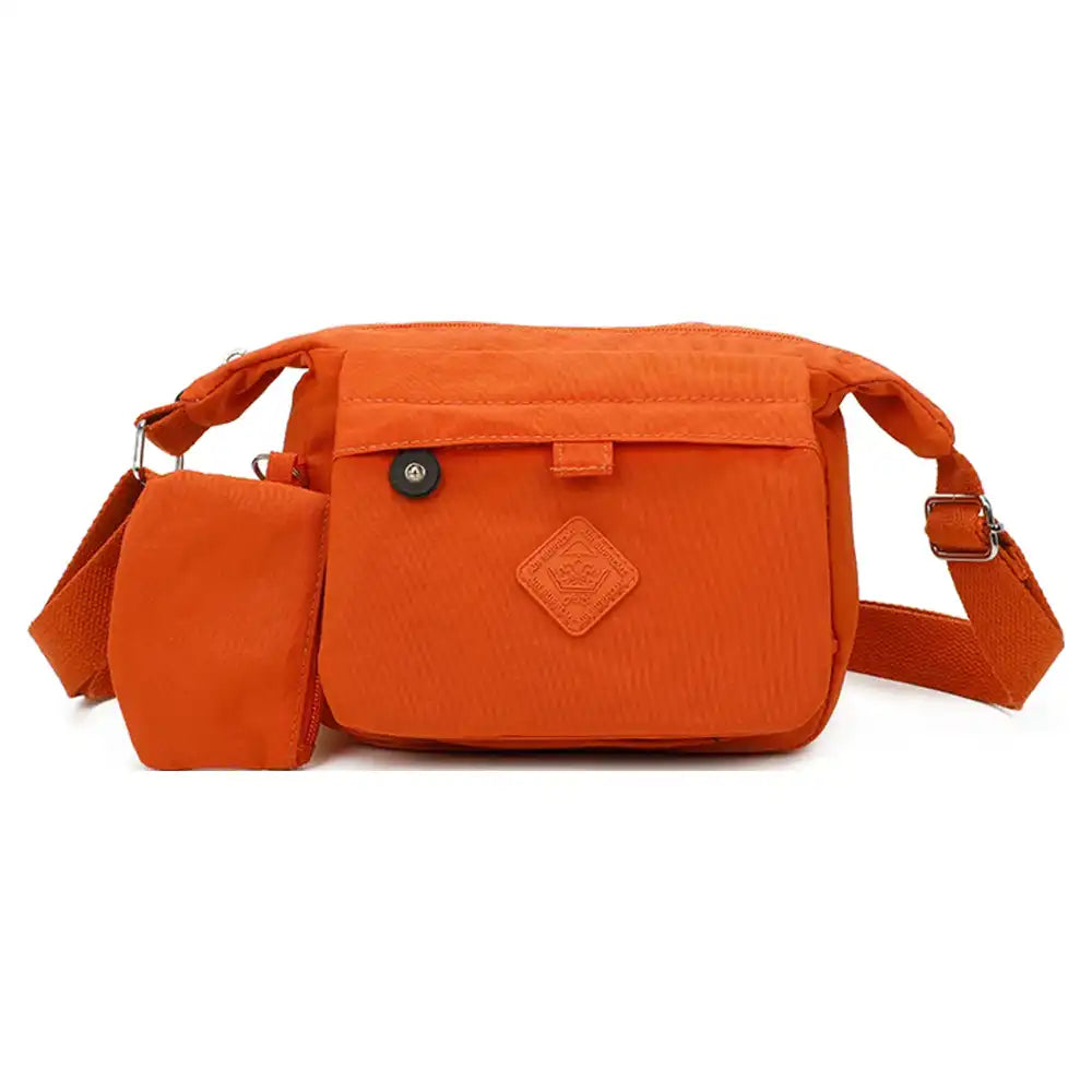 Small Messenger Bag - Orange