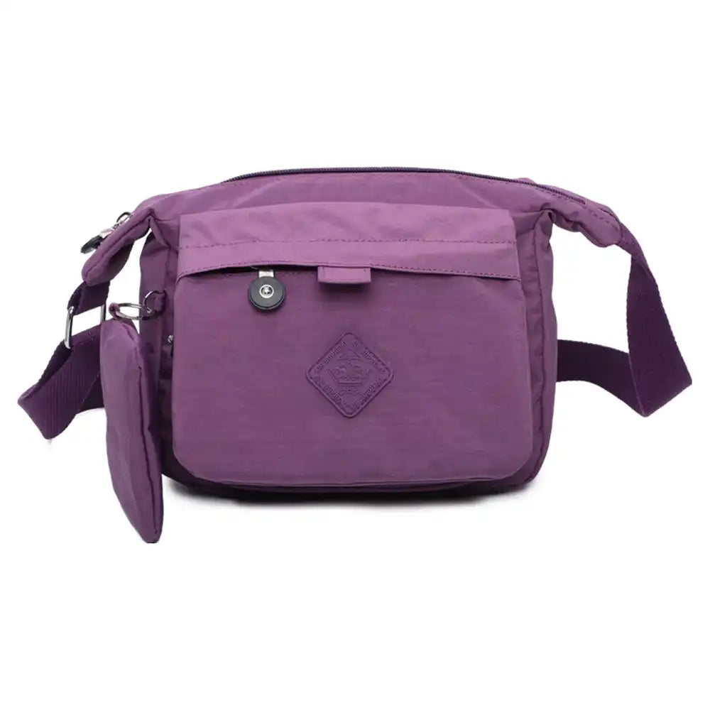 Small Messenger Bag - Purple