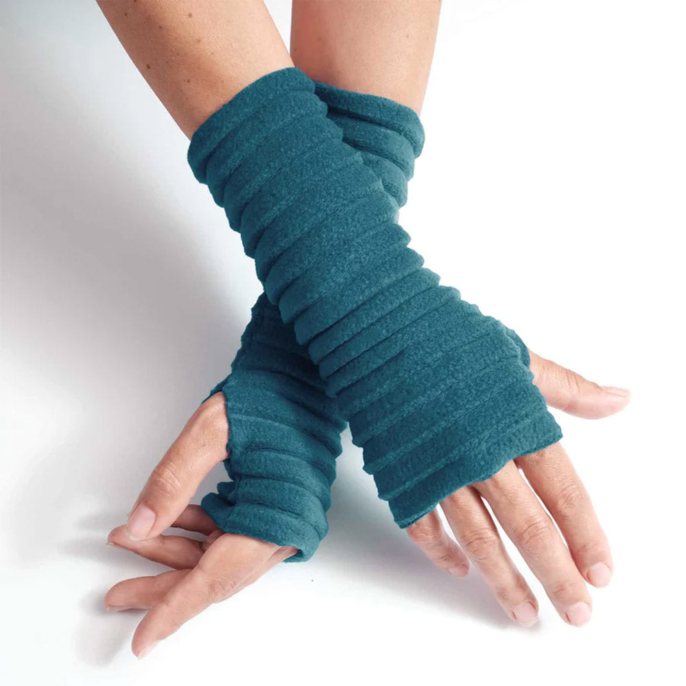 Wristee Fingerless Gloves Jade