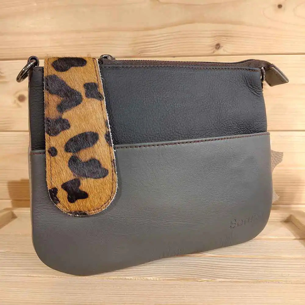 Ariela Crossbody Bag in Grey