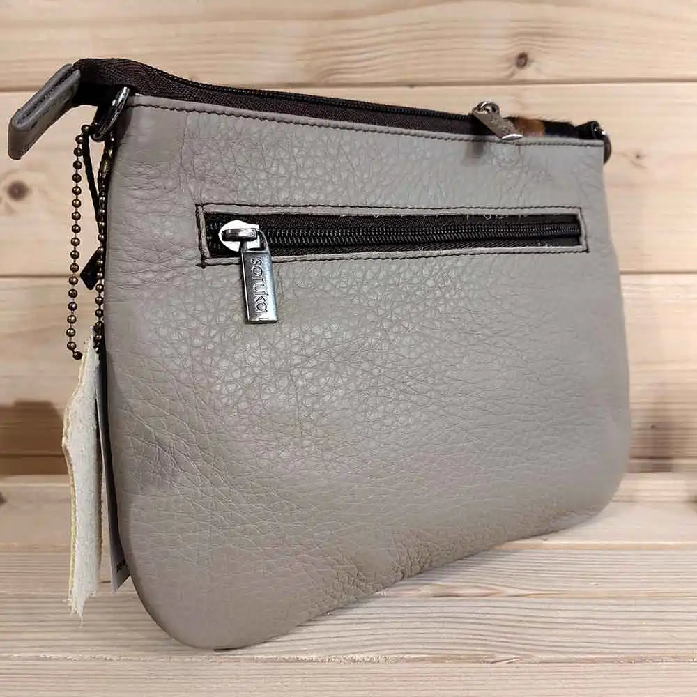 Ariela Crossbody Bag in Grey