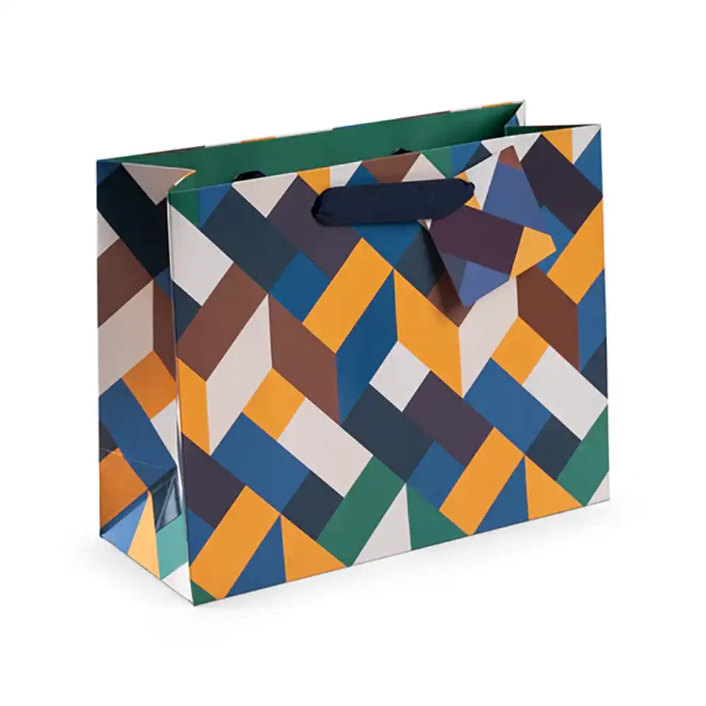 Sustainable Medium Gift Bag - Geometrics