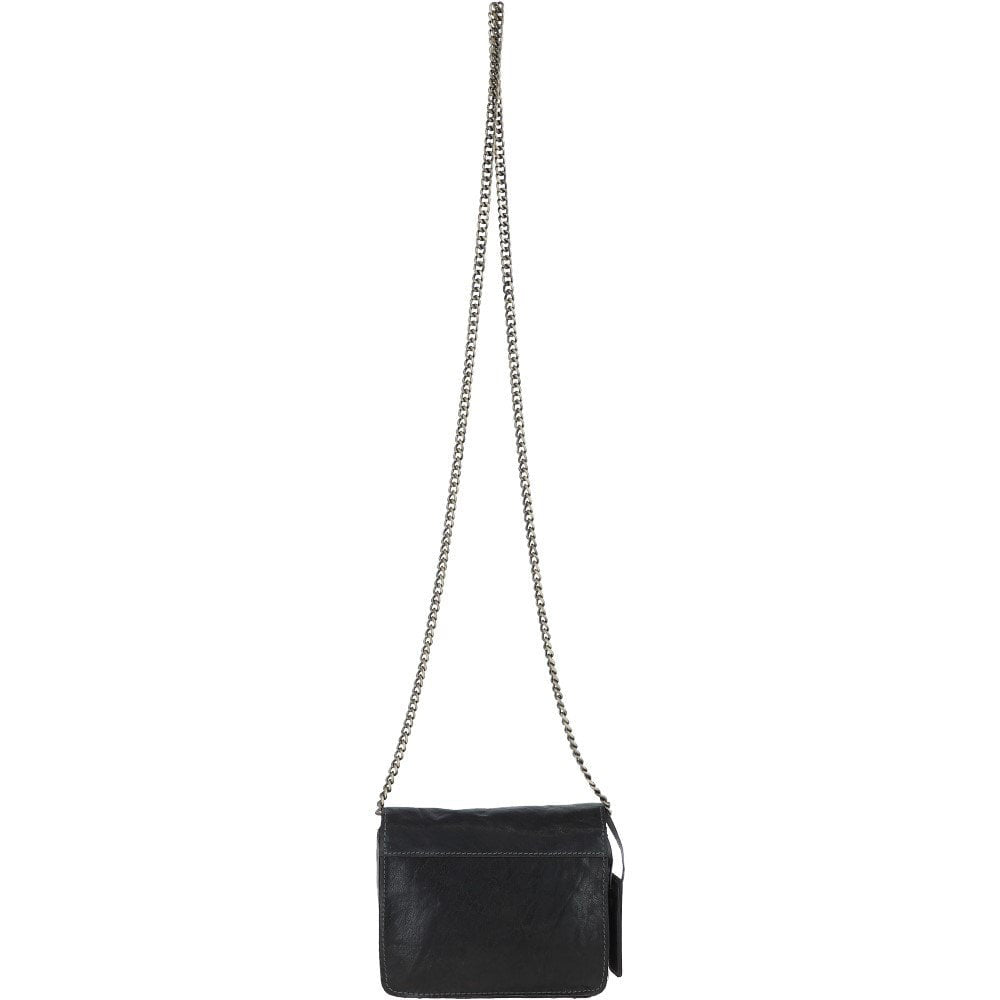 Ashwood Leather Chain Grey Small Bag
