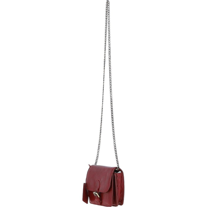 Ashwood Leather Chain Red Small Bag