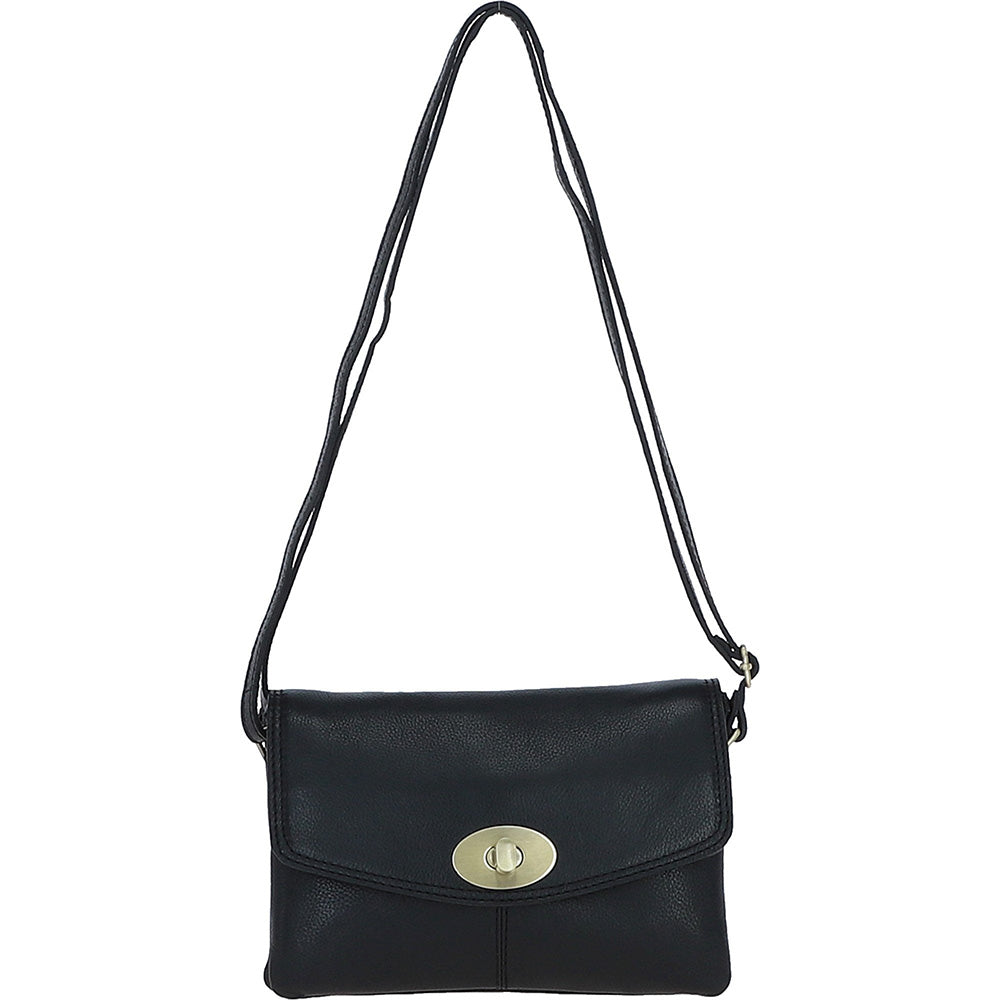 Crossbody Leather Envelope Bag