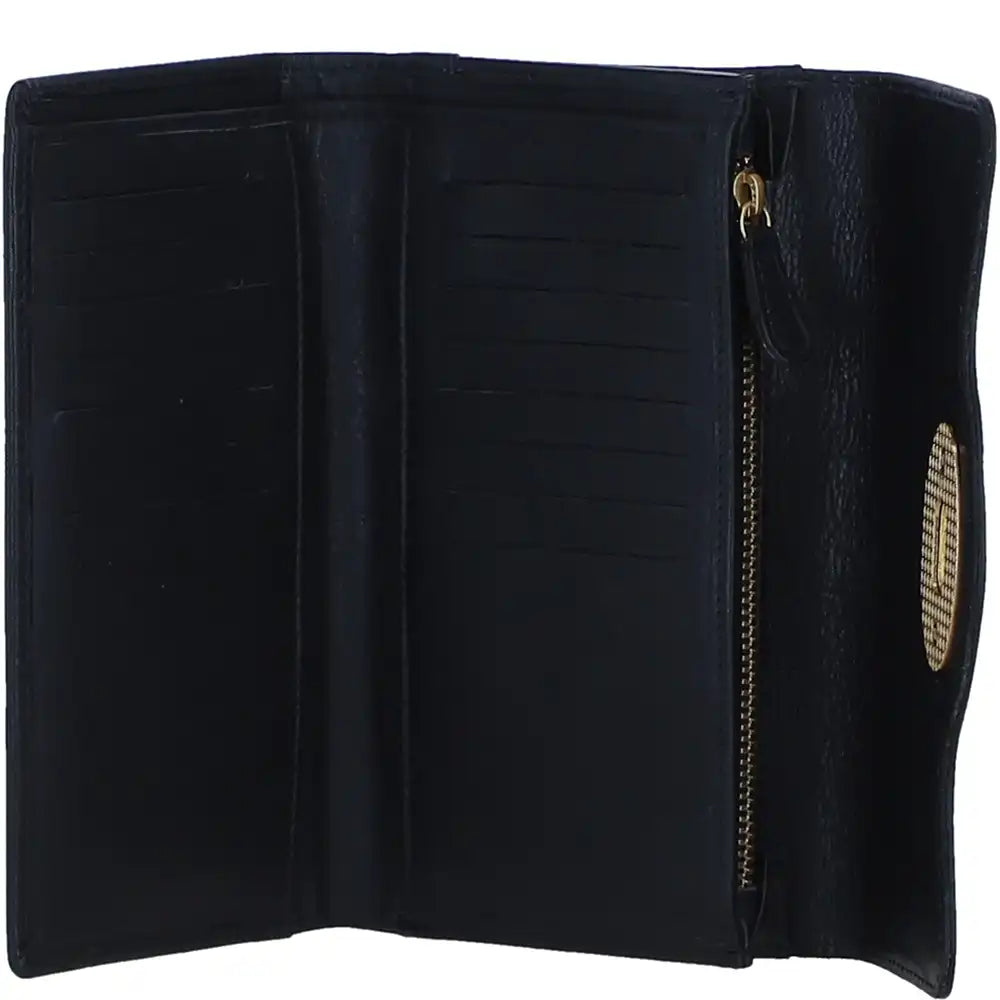 Twist Lock Purse - Brown
