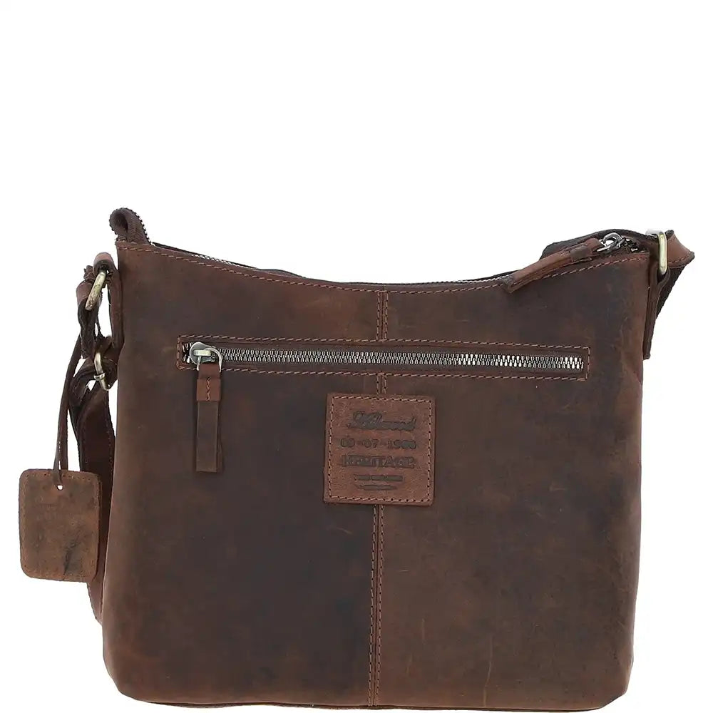 Esquire Vintage Leather Tote Bag - Brown