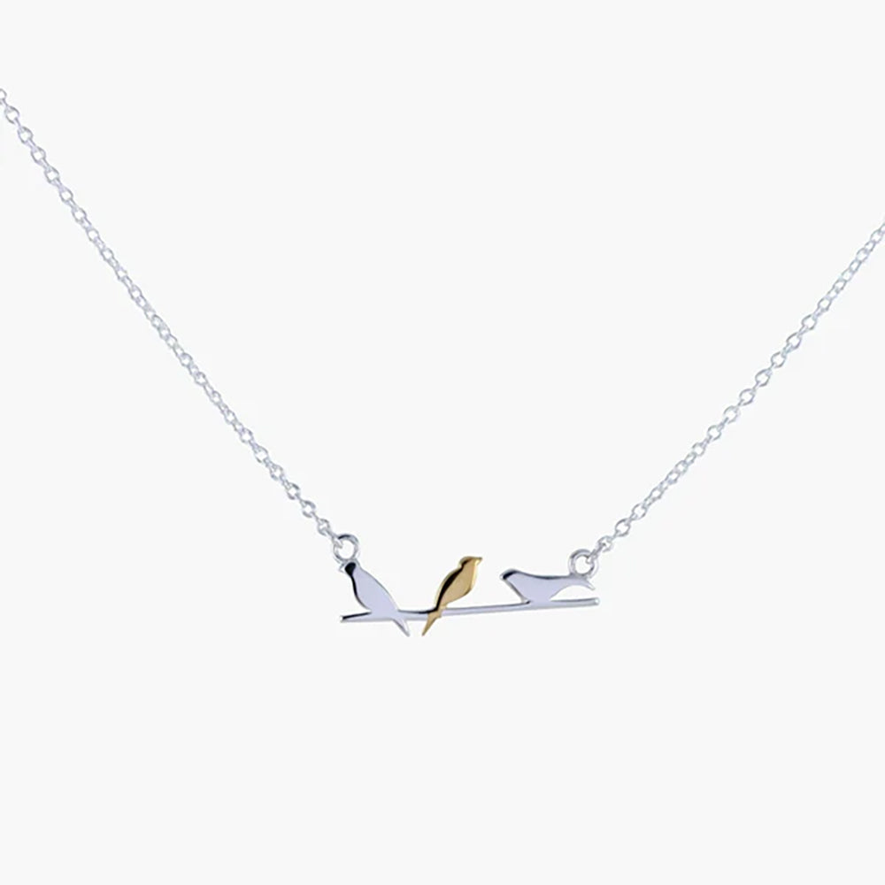 Reeves Bird on a Wire Necklace