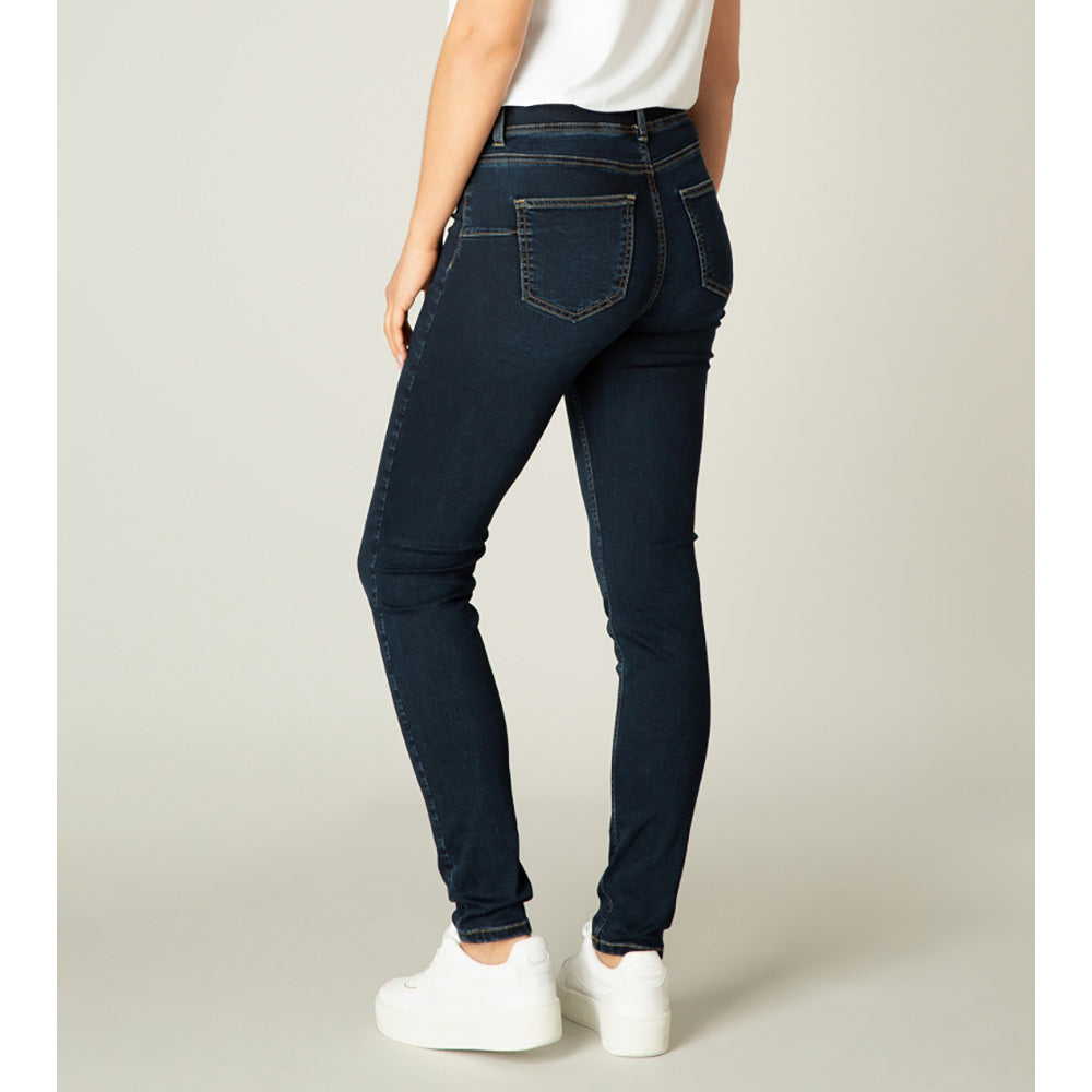 Denim Look Treggings - Denim Blue