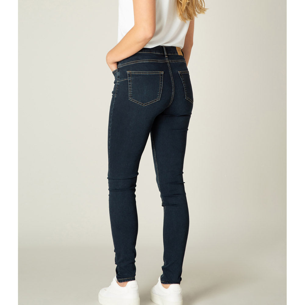 Mid Denim Blue Slim Jeans