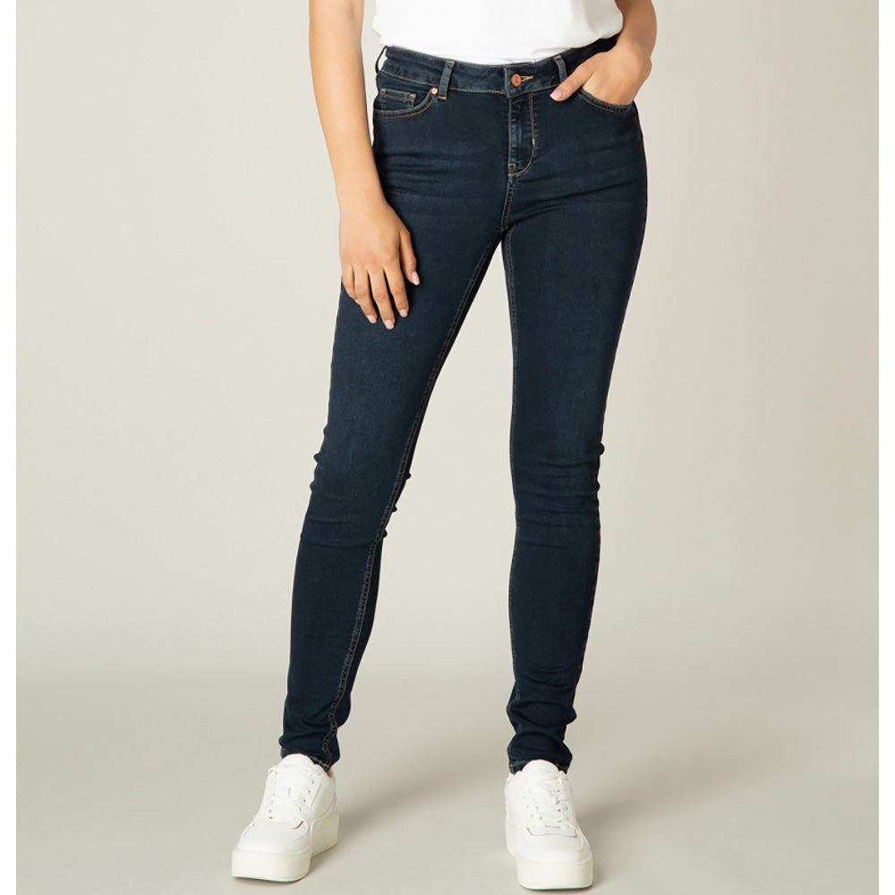 Mid Denim Blue Slim Jeans