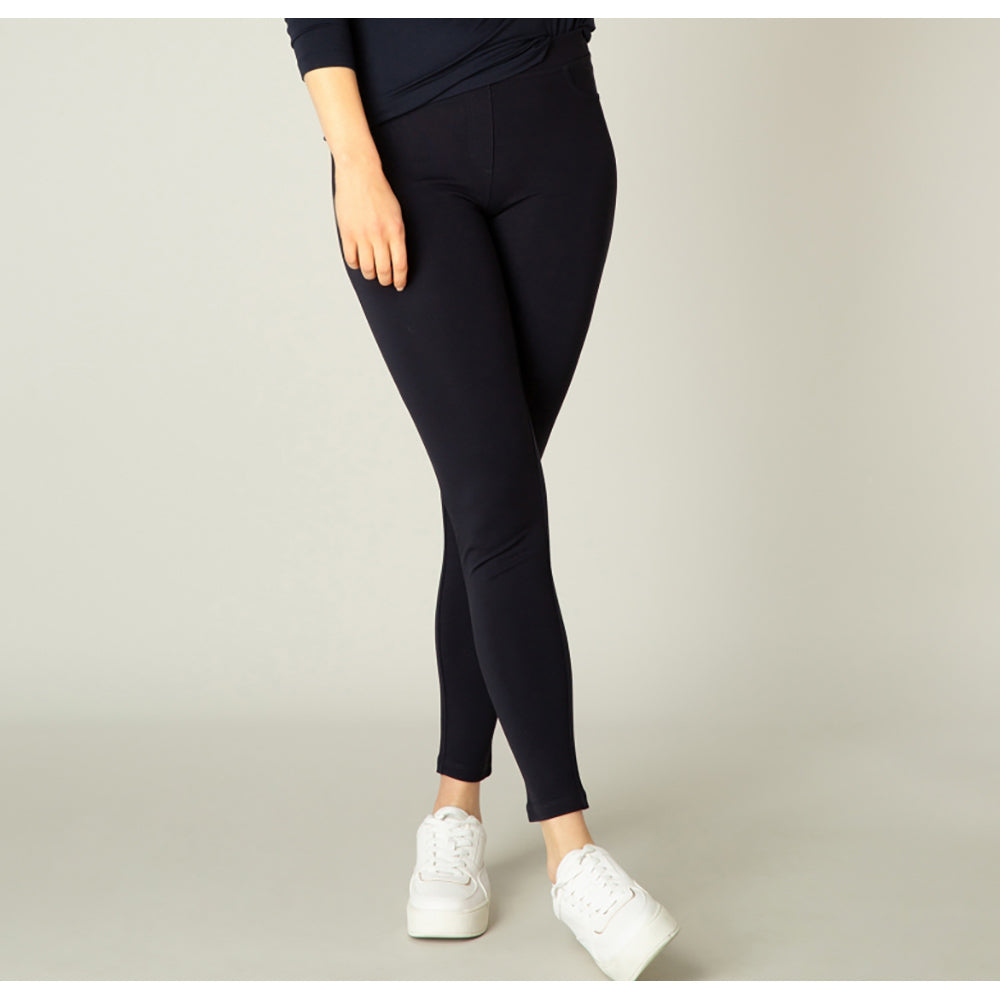 Slim Fit Thick Ornika Treggings - Dark Blue