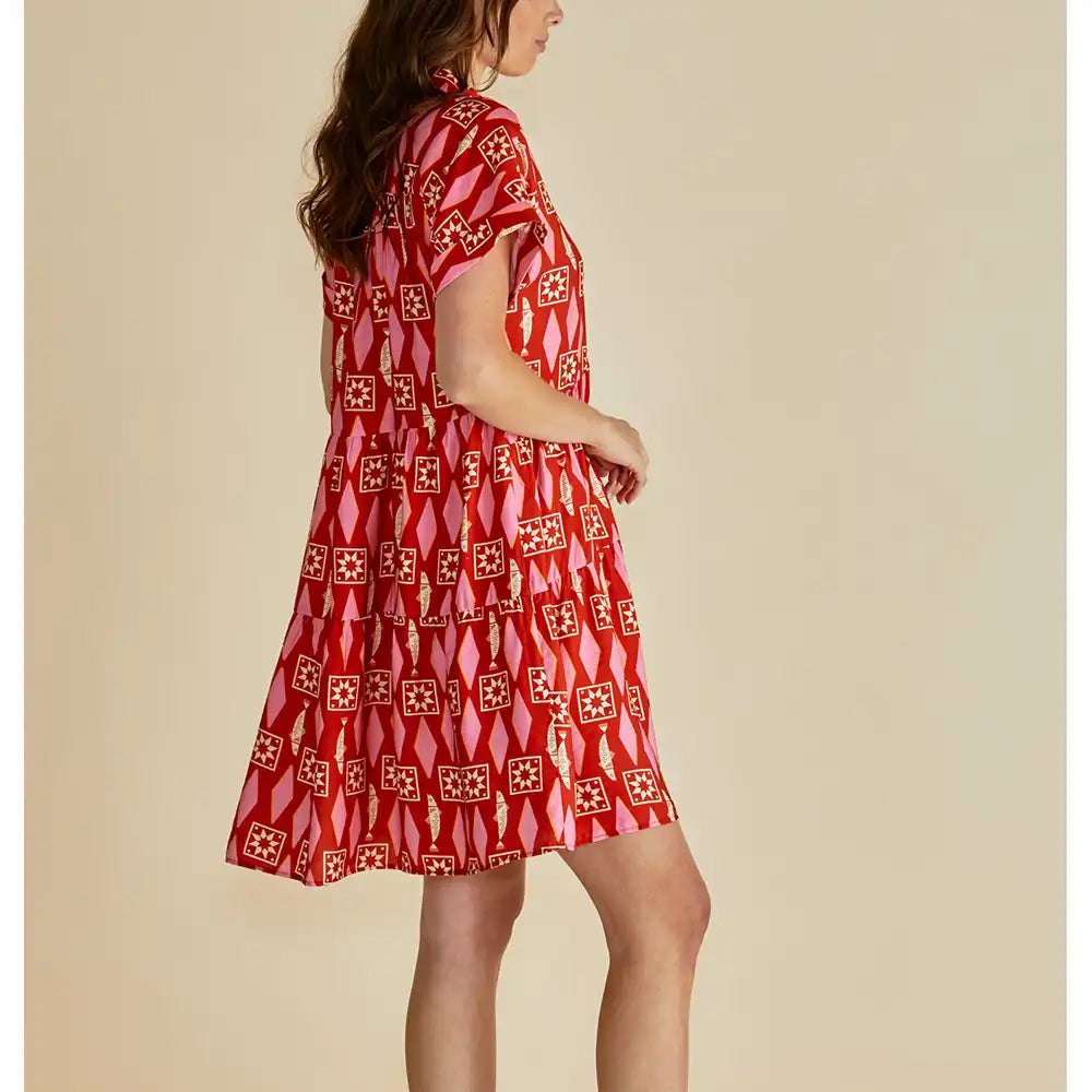 Copacabana Shirt Dress - Geo Sardinia