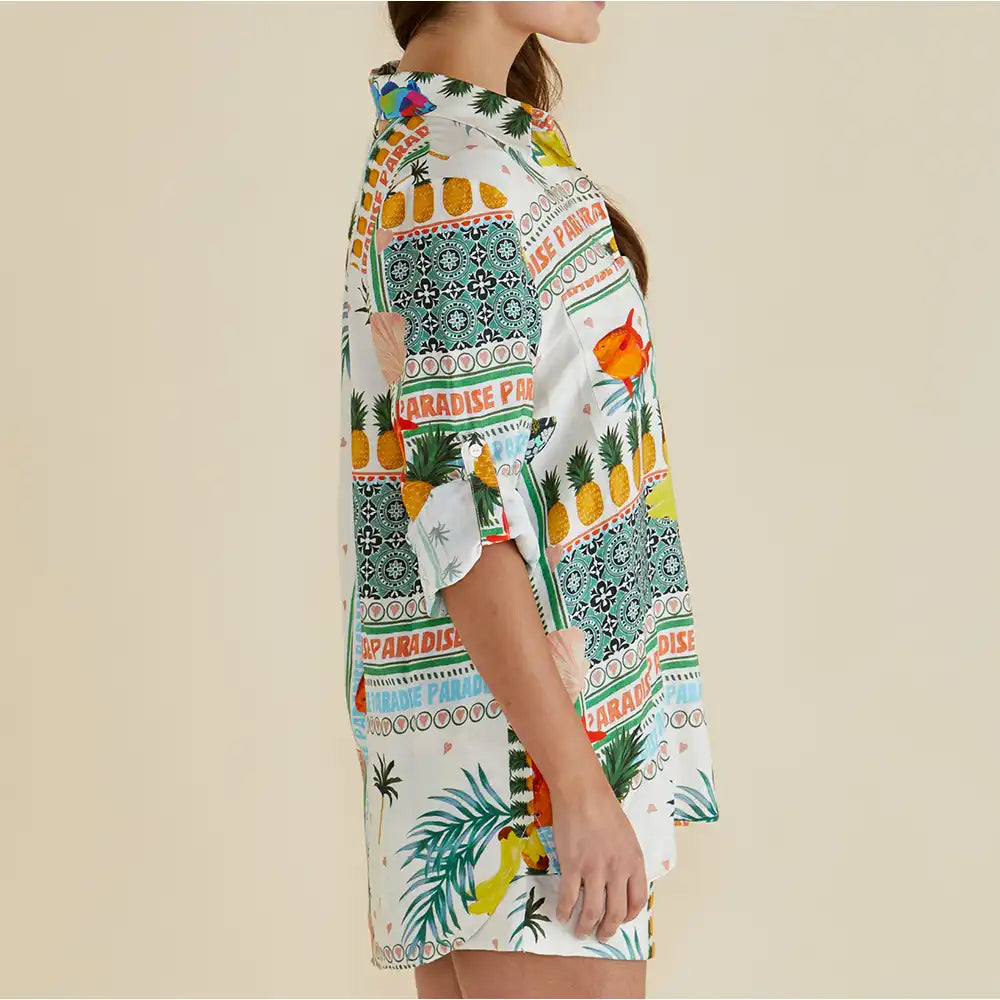 Oversized Mills Shirt - Paradise
