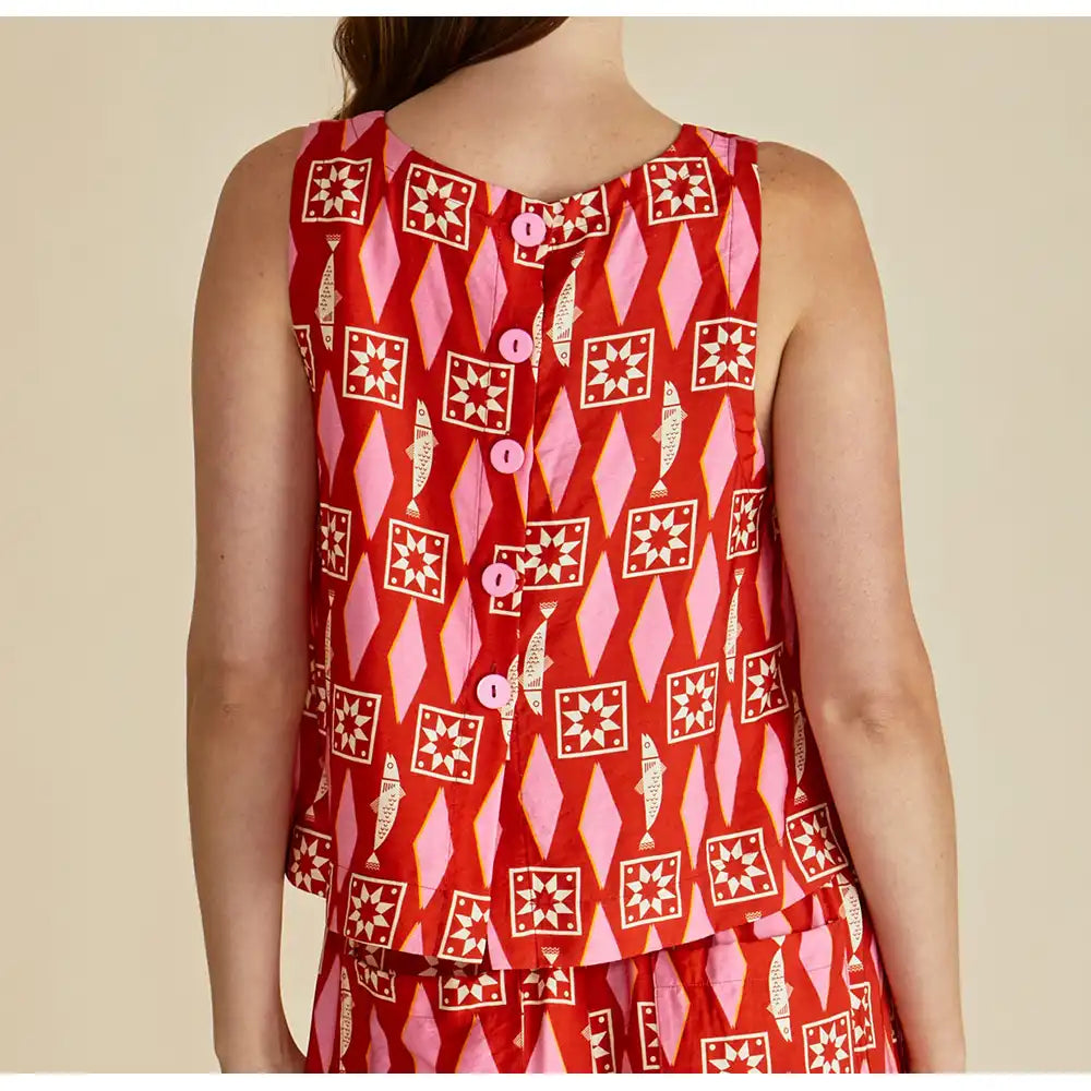 Copacabana Shell Top - Geo Sardinia