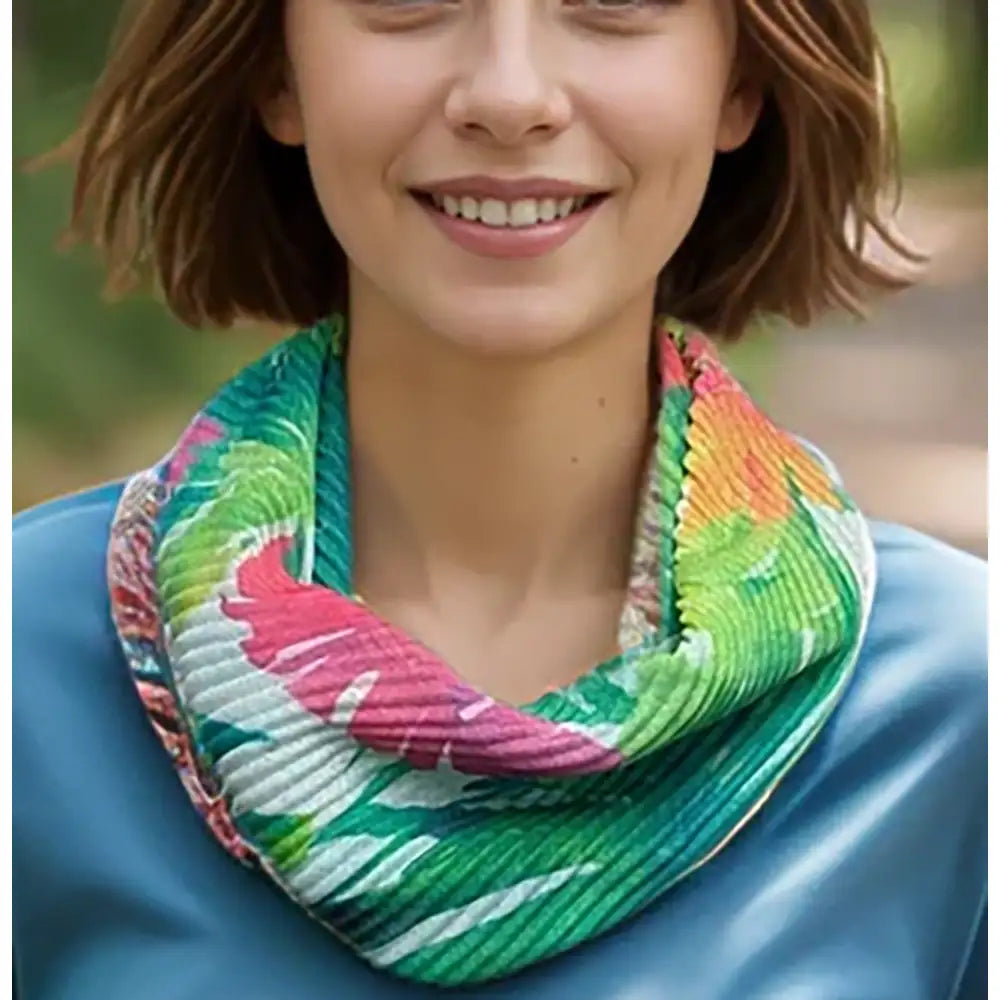 Magnetic Scarf - Bright Tropical