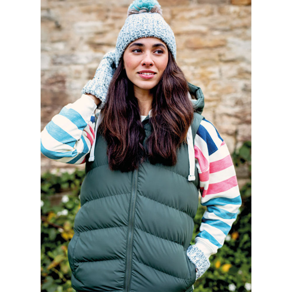 Quilted Hooded Gilet