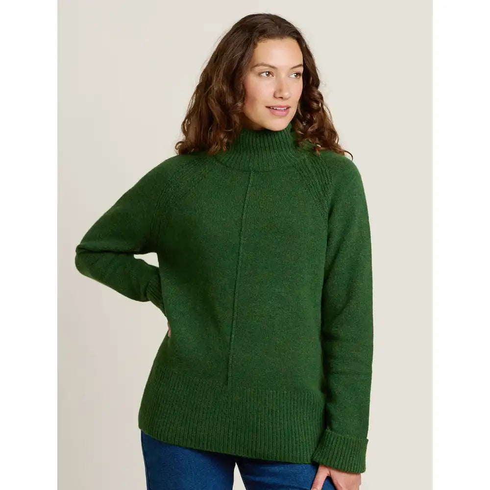 Forest Knitted Roll Neck Jumper