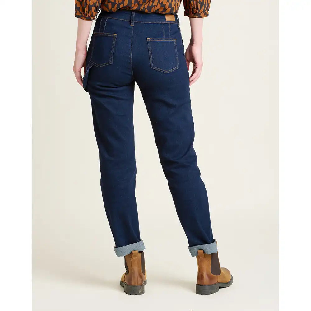 Workwear Jeans in Dark Denim Blue