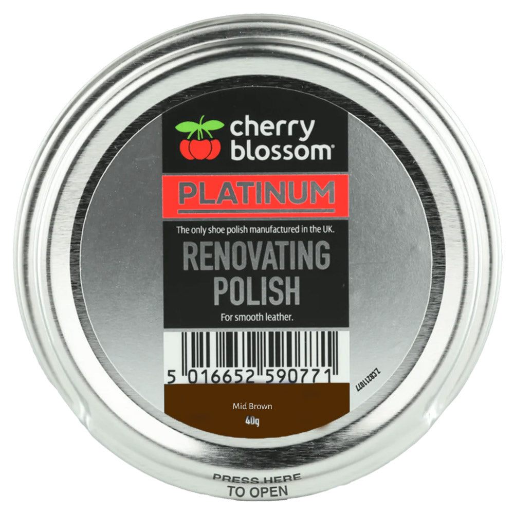 Cherry Blossom Renovating Polish - Mid Brown