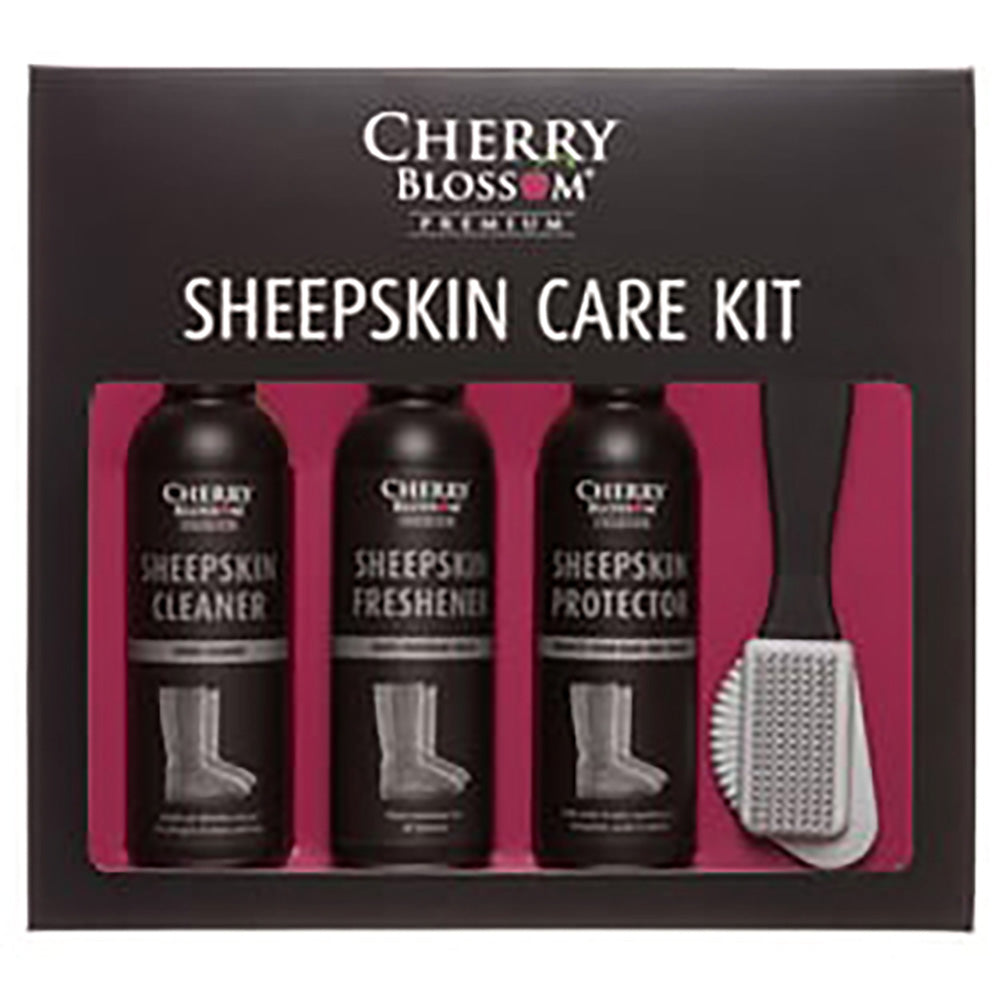 Cherry Blossom Sheepskin Care Kit