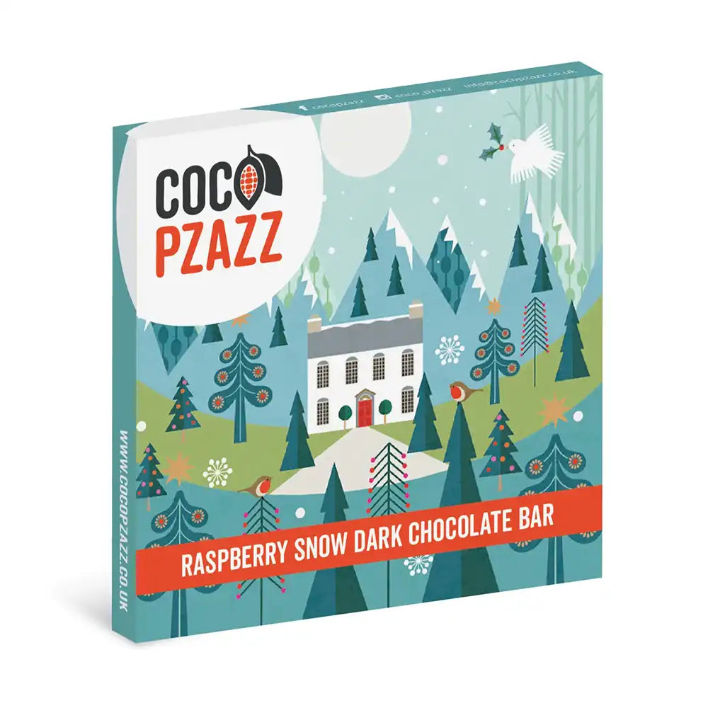 Raspberry Dark Chocolate - Snowy Houses