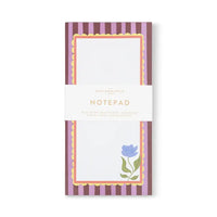 Purple framed list pad