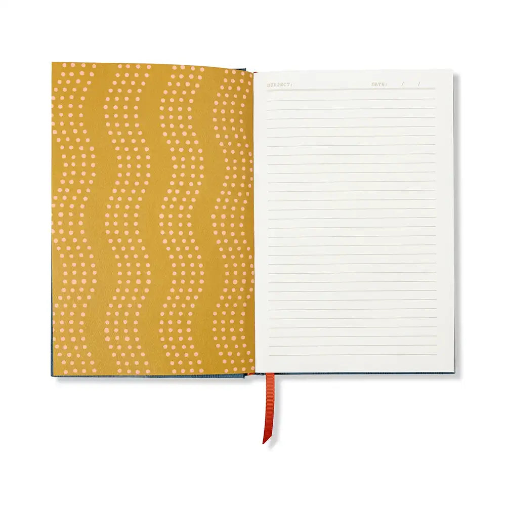 Framed Floral Notebook - Poppy