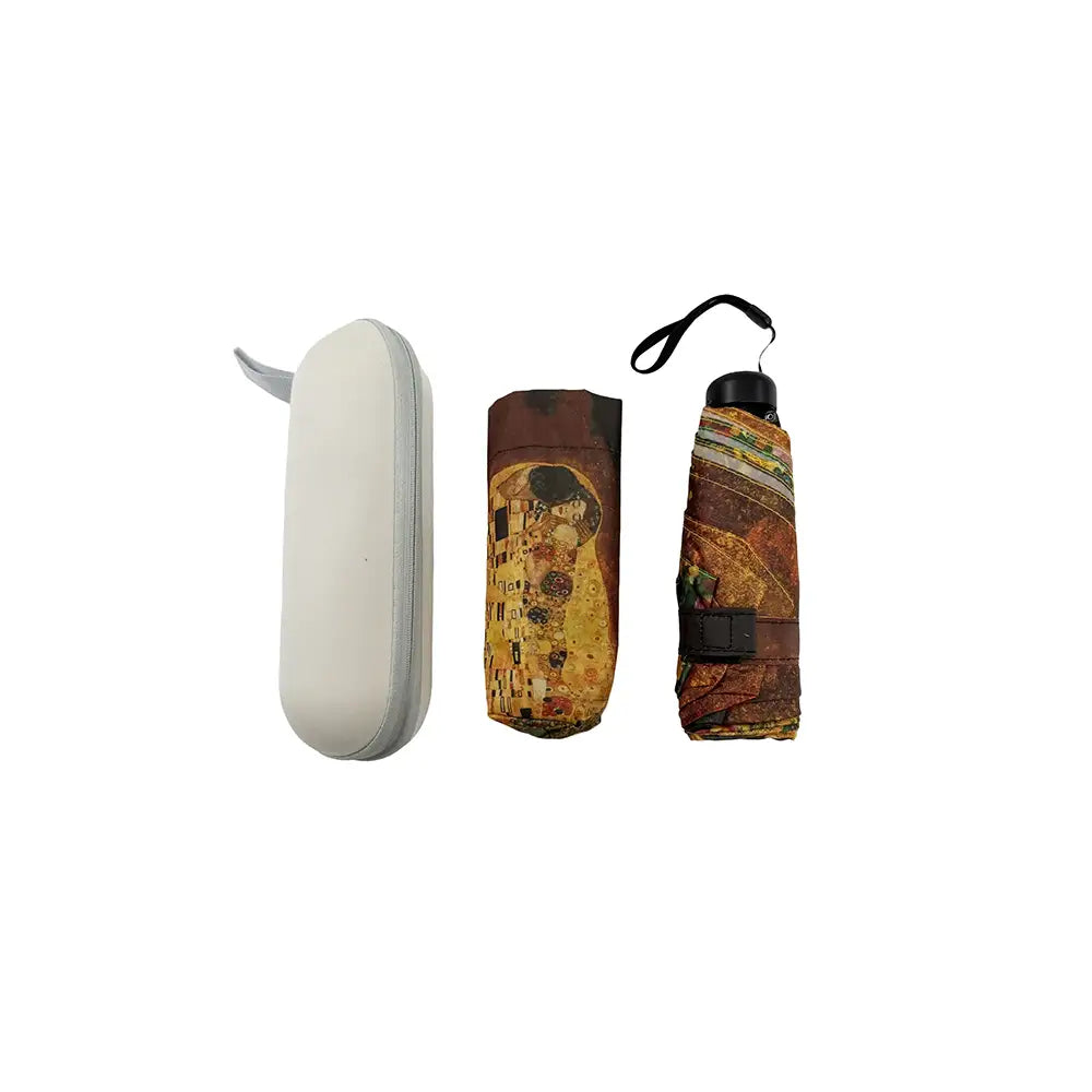 Klimt The Kiss Umbrella with Travel Case