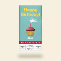 Pale Blue packaging features a saying of 'Happy Birthday (Make a wish)'.