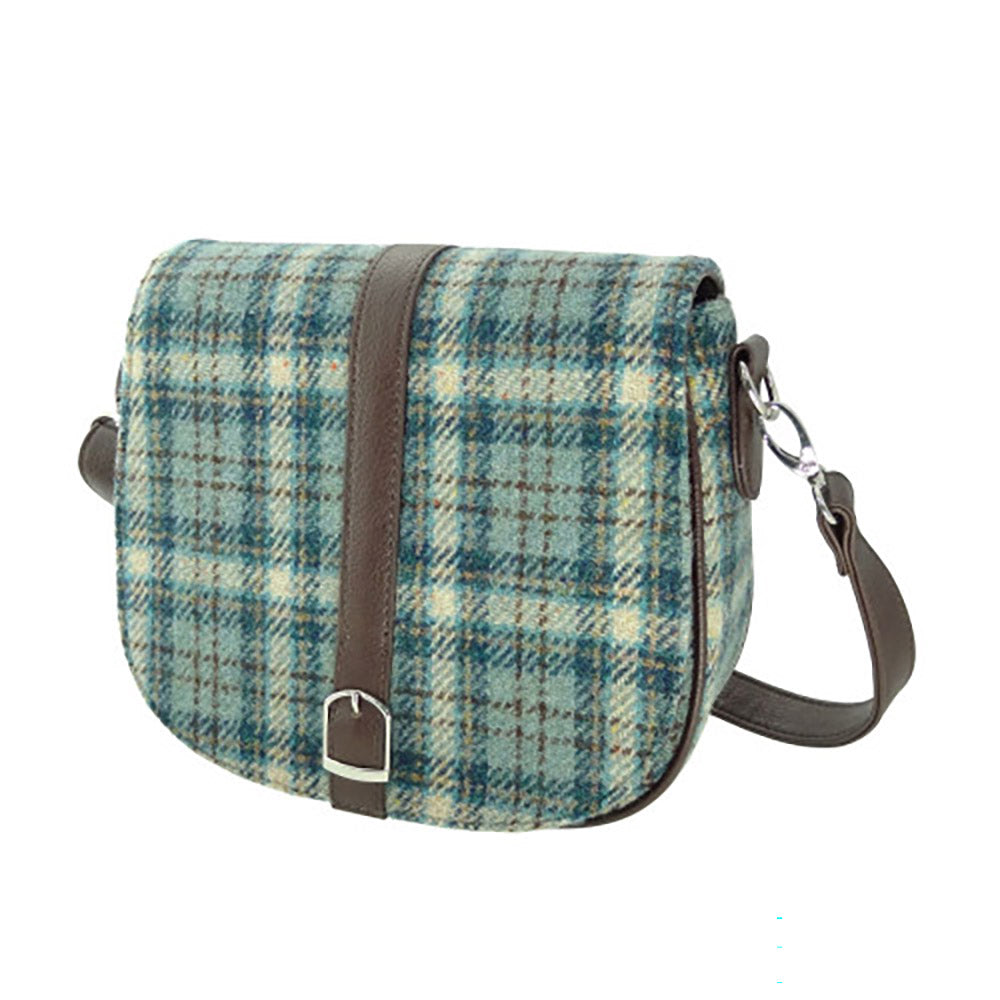 Glen Appin Beauly Bag in Duck egg and Cream