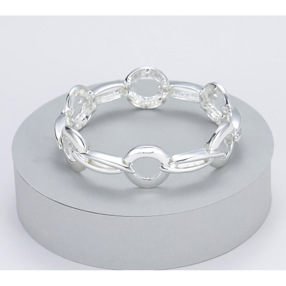 Gracee Linked Circles Bracelet