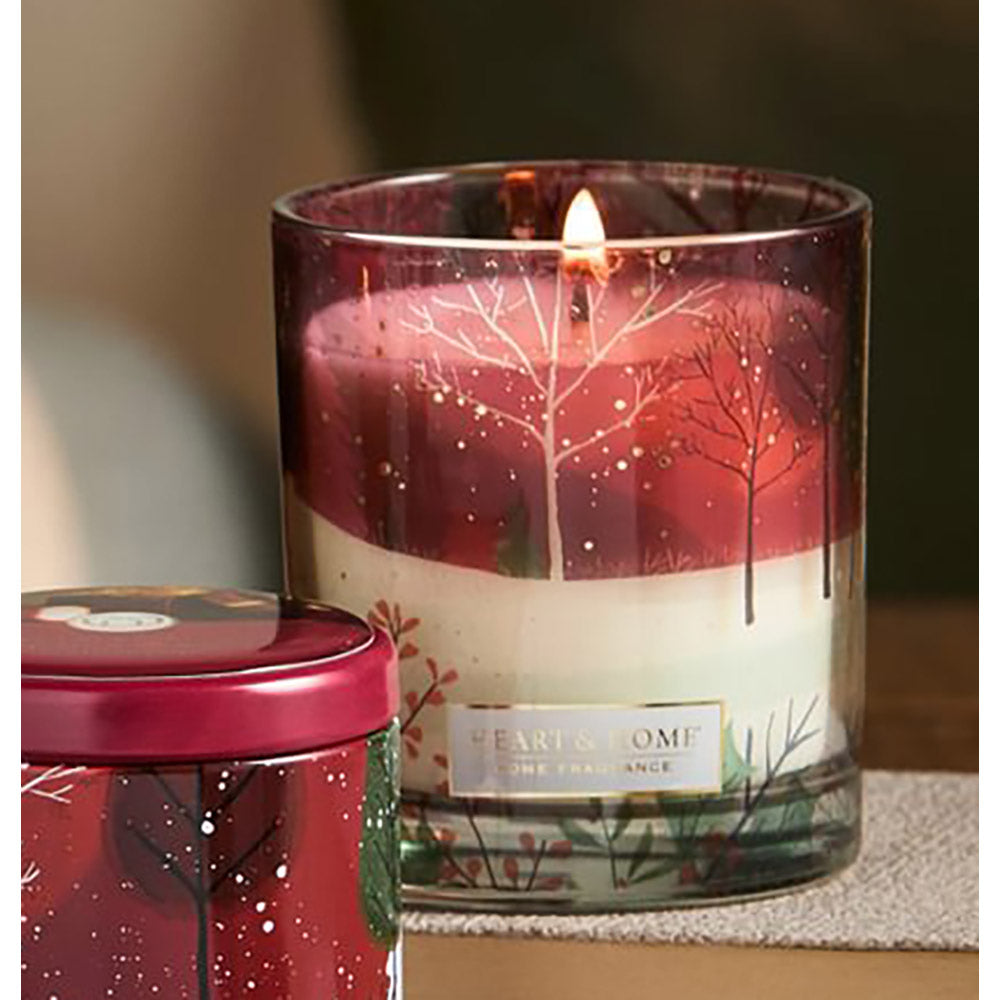 Scenic Glass Candle - Christmas Magic & Orange