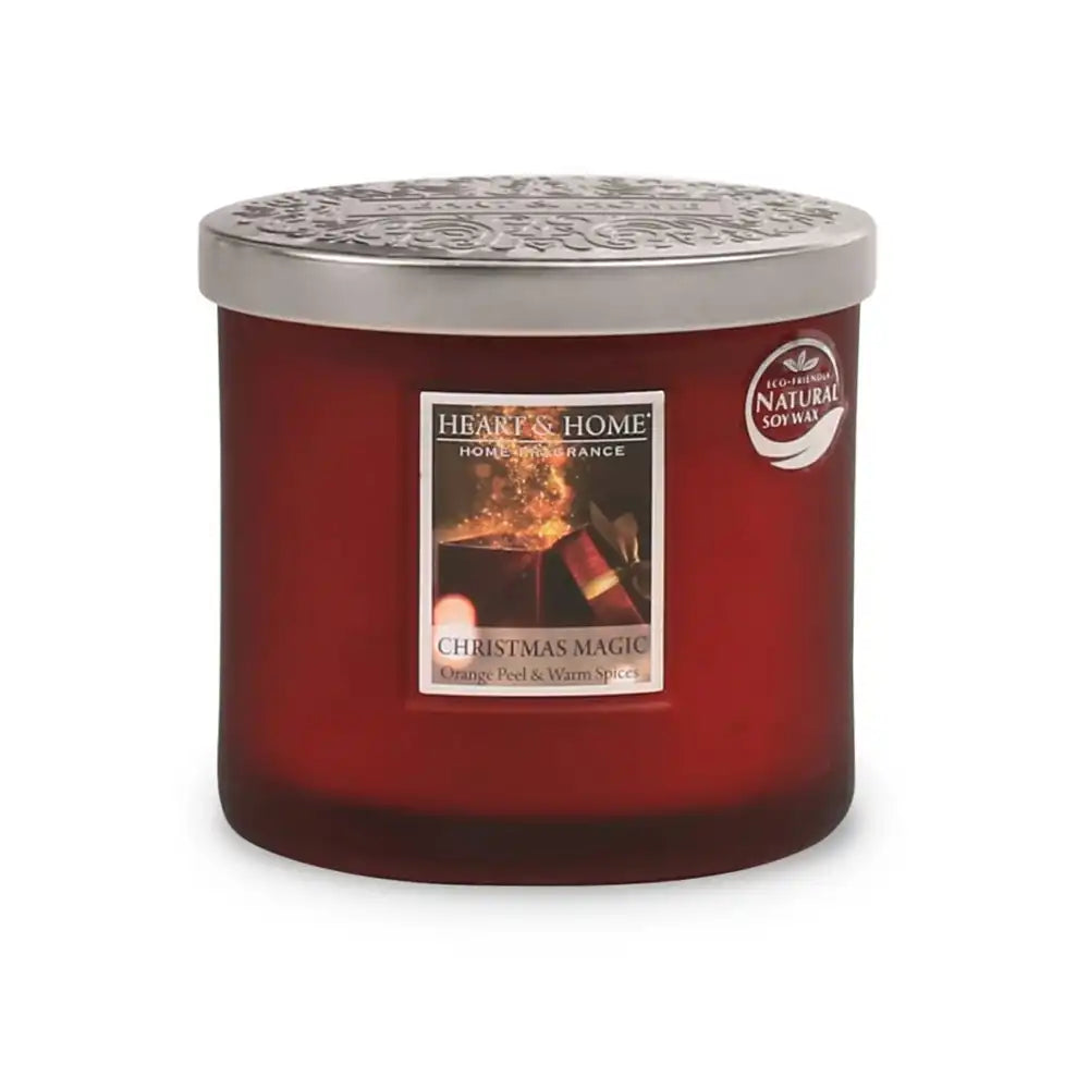 Twin Wick Soy Candle - Christmas Magic