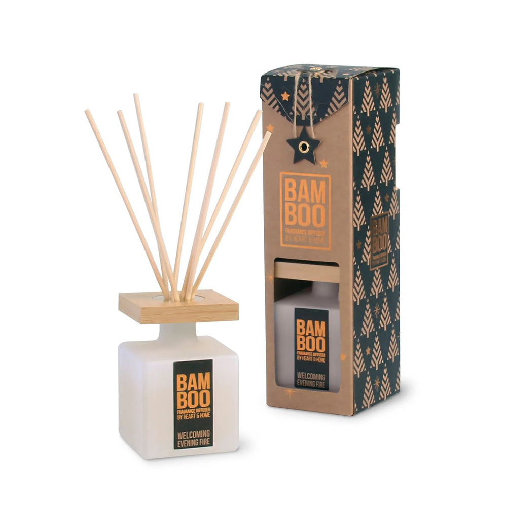 Bamboo Reed Diffuser - Welcoming Evening Fire