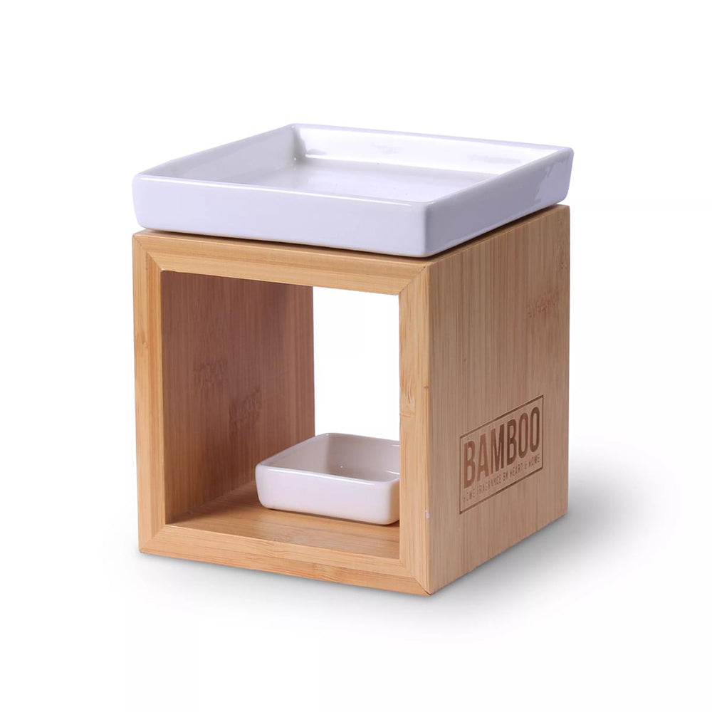 Bamboo & Porcelain Wax Warmer