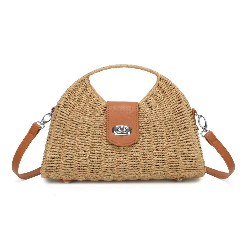 Straw Box Grab Bag - Mocha