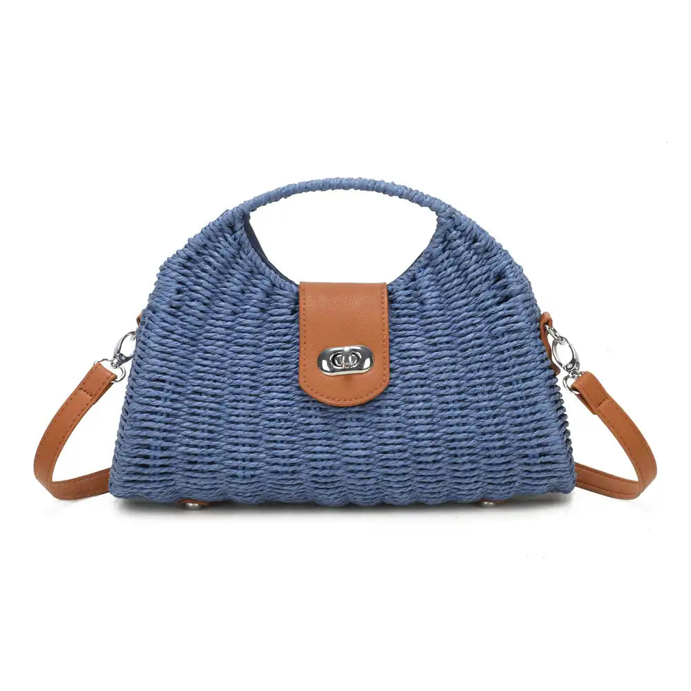Straw Box Grab Bag - Blue