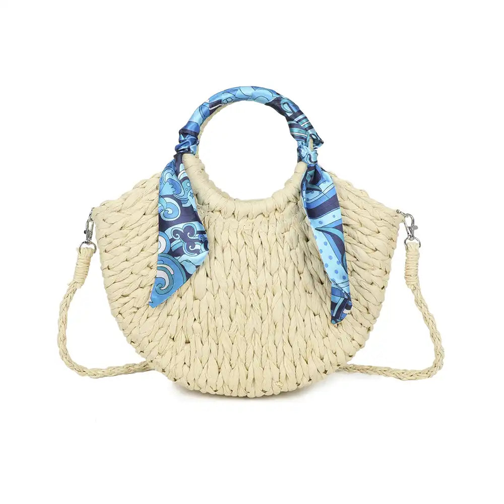 Straw Scarf Grab Bag - Natural