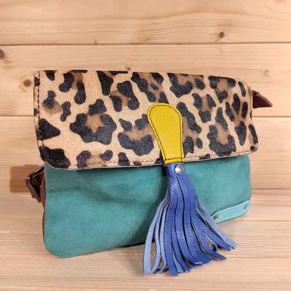 Juliette Hip Bag in Aqua